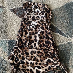 Cheetah print dress small NEW